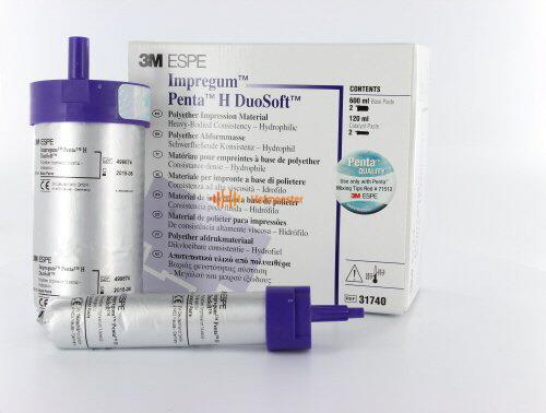 3M ESPE 31740 Impregum Penta H DuoSoft Polyether Heavy Body Regular Set 3M ESPE 31740 Impregum Penta H DuoSoft Polyether Heavy Body Regular Set